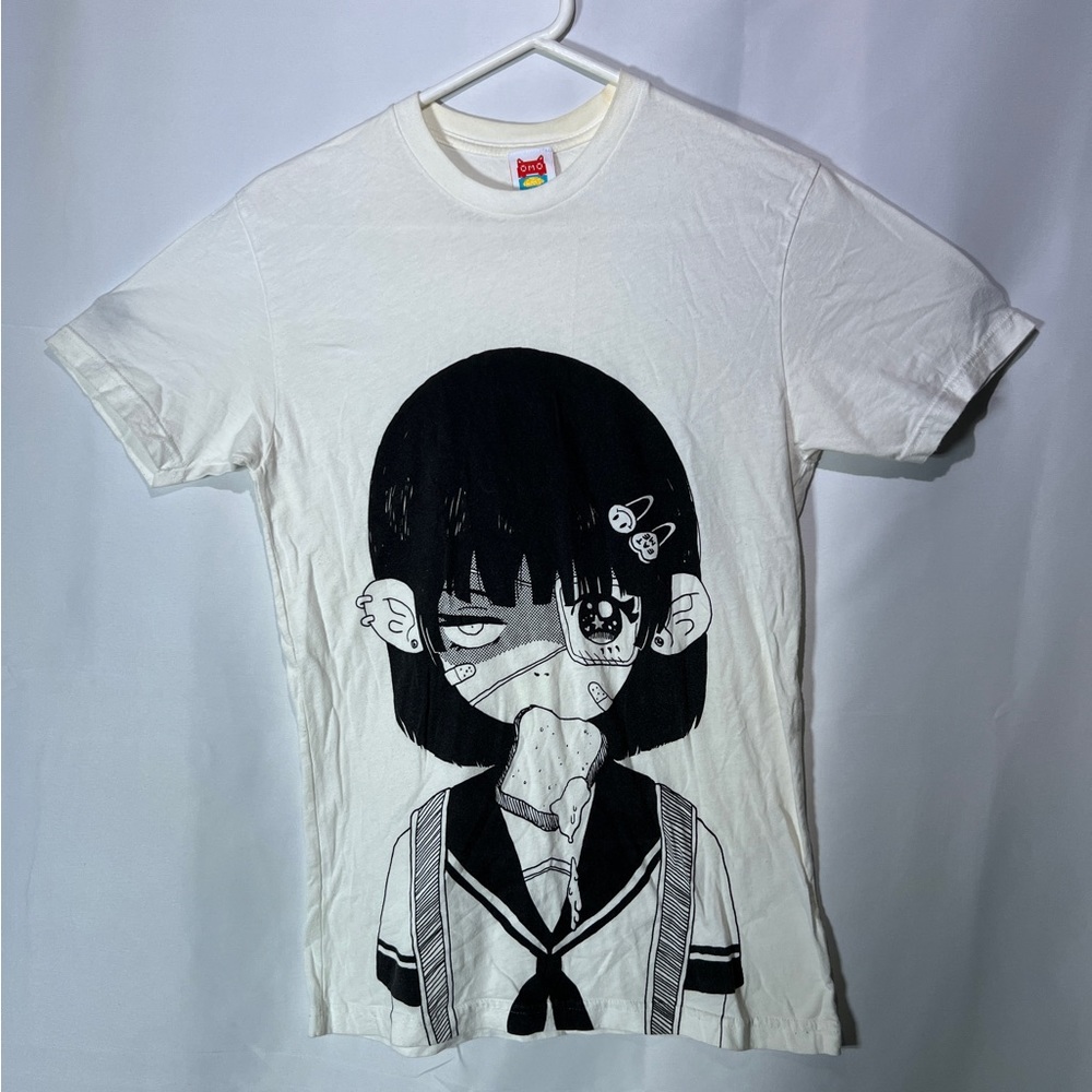 Anime Character Women’s Graphic Tee Size S.